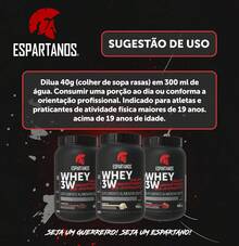 Whey Protein 3W 900G - Espartanos - Strawberry - View 6