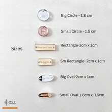 10/30pcs Customized Acrylic Brand Labels, Laser Engraved Clothing Tags - Multicolor - View 7