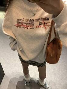 Women Sweatshirts - Light Grey - View 1