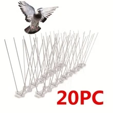 Effective Bird Spikes: The Perfect Defense Against Pigeons And Seagulls. Crafted From Stainless Steel For Longevity, Featuring Easy Setup And Wide Coverage To Masterfully Keep Birds In Check Around Your Property - Multicolor - View 7