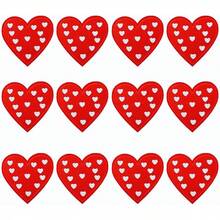 Heart Patch Red Heart Iron On Patches Heart Embroidery Patches Applique Repair Clothes Decoration - 1 - View 1