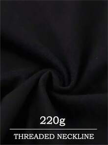 Double Sided Digital Printed Rapper Drake FOR ALL THE DOGS Hip Hop Graphic T Shirt Unisex Soft Short Sleeve 100 Percent Cotton Casual Tee 220gsm Pure Cotton Comfort Fit - Black 2 - 查看 6