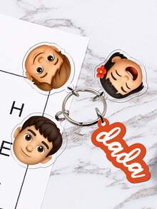 Custom Action Figure Portrait,Personalized Digital Portrait Art,Custom Photo To Cartoon Acrylic Keychain,Personalized Acrylic Keychain , Husband Gift, Gift For Papa,Funny Customized Face Acrylic Keychain Gift Idea For Husband, Birthday Gift Idea For Papa, Couple Gift, Valentine Gift, Anniversary Gift, Father's Day Gift, Best Friend Gift, Gift For Dad/Mom, Gift For Boyfriend.