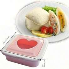 Sandwich Mold DIY Tool Heart Shape Bread Toast Maker Mould Cutter Love Breakfast Kitchen Bakeware - Multicolor - View 3