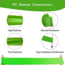 1/4/8/12Pcs Chair Bands For Fidgety Feet – Durable Elastic Classroom & Office Foot Bands, ADHD Focus Tools For Teens And Adults, Sensory Fidget Aid, Flexible Seating Bands For Chairs, Stress Relief And Concentration Support - Green - View 5