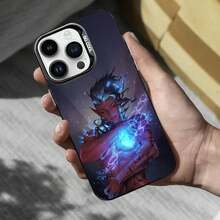 Custodia per telefono compatibile con 3, adatta per modelli 16, 15, 14, 13, 12, 11, Mini, Pro, MAX, in finitura nera opaca e antiurto, compatibile con i modelli 17, 17 Pro e 17 Pro Max