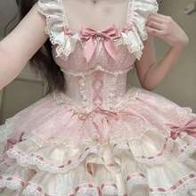 Lolita Outfit - 小芙碟紫jsk單裙子送飛機盒 - 查看 9