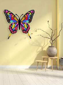Colorful Butterfly Metal Wall Art - Perfect Gift For Garden Decor, Ideal For Mother's Day, Thanksgiving & Christmas