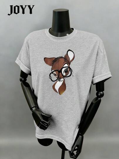 JOYY Women's Vintage Shirt, Shirt, World Magic Kingdom Shirt, Birthday Party Gift T-Shirt Spring And Summer Wear