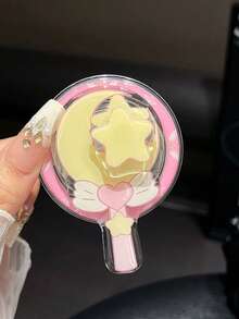 1 chiếc giá đỡ điện thoại từ tính hình đũa phép/đũa thần dễ thương cho bé gái, có thể kéo dài, độ bám dính mạnh mẽ, tương thích với iPhone, điện thoại Android, quà tặng sinh nhật, quà tặng cho gia đình và bạn bè, giá đỡ điện thoại có thể thu gọn. - Nhiều màu - Xem 5