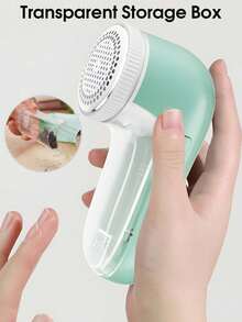 Rasoio per tessuti, rimuovitore di lanugine per vestiti, rimuovitore di lanugine elettrico con 3 lame, rasaerba per vestiti, divani, mobili, felpe, palle di pelo, alimentato tramite USB - altro - Visualizzare 3