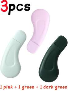 3pcs/Set Face Blackhead Remover Scraper - Facial Cleansing Spatula, Nose Blackhead Removal Skincare Tool, Deep Pore Cleansing, Easy To Use Pore Cleaner, Makes Skin Smoother And More Refined, Practical Makeup Remover Tool For Men And Women - Multicolor - View 15