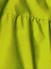 ZIAI 2025新款夏季中腰性感吊带喇叭裙时尚印花两件套女装 - 綠色 - 查看 7