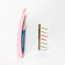 10/20/40/100片装碳钢眉刀刀片，单刃波纹化妆师眉毛修剪器，化妆，便宜，房间装饰，梳妆台，旅行，卧室，化妆配件，眉刀，便宜，圣诞礼物，化妆品，化妆工具，便宜货，礼物，女士礼物，圣诞礼物 - 銀色 - 查看 12