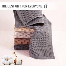 - Paquete de 4 toallas de yoga 14x 30 pulgadas sper suaves, de secado rpido para cuello y cara, toalla de enfriamiento absorbente transpirable para clima clido, yoga, viajes, - 4 piezas - 4 colores - Ver 7