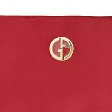 Armani 1PC Handbag For Women, Red Portable Makeup Bag, Simple And Stylish Handbags For Women, Suitable For Carrying Makeup Products/Wallets/Daily Necessities/Functional Handbags, Suitable For Daily/Travel/Tourism/Camping, As A Gift For Her/Him, Autumn Promotion, Back To School Season, Christmas, Mother's Day.GAR25008