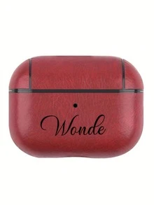 [Tùy chỉnh] Vỏ bảo vệ tai nghe bằng da giả cổ điển sang trọng khắc chữ cá nhân hóa tương thích với Pro 1 2 3 4 Pro 2 - Nhiều màu - Xem 9