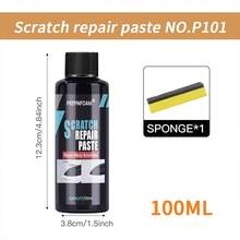 HGKJ P101 汽车漆面护理划痕修复剂，漆面划痕修复和保护剂，划痕去除剂和抛光剂，汽车划痕蜡深度修复奇迹，漆面污渍去除膏，划痕修复剂，跨境版，家居礼品（款式随机） - 彩色 - 查看 14