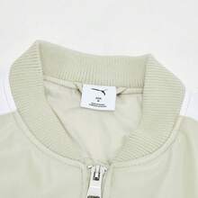 Puma Abrigo acolchado ligero con cinta retro unisex - Beis - Ver 3