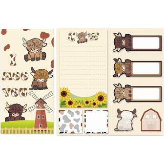 【多种款式粉色蝴蝶结便签】结合格子、波尔卡圆点等不同蝴蝶结设计，多种尺寸满足多样化记录需求，强力自粘，适合作为办公/学习用品或作为送给女朋友的小礼物，充满少女魅力~