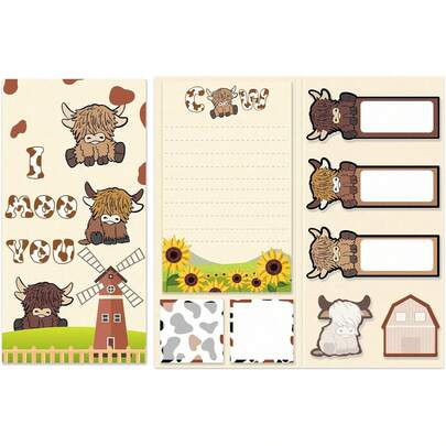 [Verschiedene Stile rosa Schleifen Haftnotizen] Kombination aus Karomuster, Punktemuster und anderen verschiedenen Schleifen-Designs, verschiedene Größen, um unterschiedliche Aufzeichnungsbedürfnisse zu erfüllen, starker Selbstklebstoff, geeignet als Büro-/Schulmaterial oder als kleine Geschenke für Freundinnen, voller mädchenhafter Anmut~