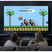 2025 Neue verbesserte Retro-Spielkonsole Pro, Videospielkonsolen mit , über 30.000 integrierten Spielen und 23 Emulatoren, Plug-and-Play-Videospielkonsolen mit verbesserten dualen 2,4-GHz-Funkcontrollern (64 GB) - Schwarz und Weiss - Übersicht 6