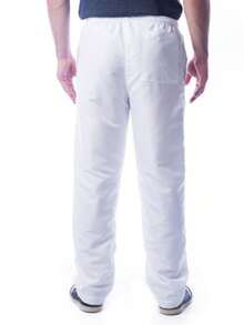 WHITE TACTEL UNIFORM PANTS - 白色 - 查看 2