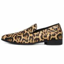 Mens Loafers Dress Shoes Slide On Driving Shoes Tuxedo Suit Shoes - Màu vàng - Xem 1