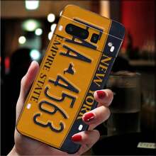 Funda de teléfono para Google Pixel 9 Pro XL 9 8 7 Pro 8A 7A 7 6A 6 Pro Pixel 4 3 XL 5 6 4A, funda con placa de matrícula de coche, compatible con 17 Case, 17 Pro Case, 17 Pro Max Case - Silicona - Ver 6