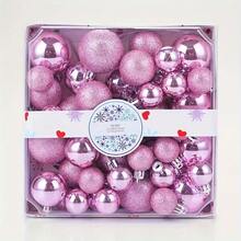 Cele 44 de globuri de Crăciun cu diametrul de 3/4/5 cm nu se sparg ușor. Pandantivele colorate pentru bradul de Crăciun sunt potrivite pentru decorarea petrecerilor festive și a bradului de Crăciun.