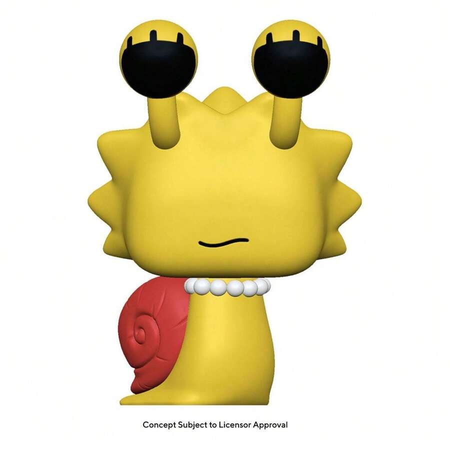 Funko Pop! TV: Simpsons S9- Snail Lisa Simpson - The Simpsons - Figurine en Vinyle à Collectionner - Idée