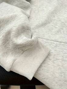 Sudadera con capucha de mujer con bordado de unicolor y estampado de gato, manga larga, otoño/invierno