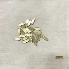 10/30pcs Customized Acrylic Brand Labels, Laser Engraved Clothing Tags - Multicolor - View 3