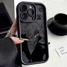 Hot Cool Anime BLEACH Phone Case Compatible With  17 16e 16 15 14 13 12 11 Pro Max Mini XR XS X 7 8 Plus Soft TPU Back Cover, Cover Compatible With  17 Pro Max Case,  17 Pro Case,  17 Case,  16 Pro Max Case