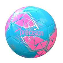 Precision Fusion 2024 Mini Training Ball (Blue/Pink/Silver) - 100% Mixed - (RD3503) - Blue - View 1