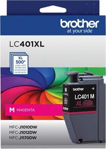 Genuine LC401XLM High Yield Magenta Ink Cartridge,23715273 - Orange - View 2