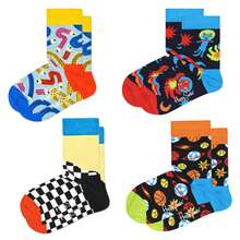 Happy Socks Meias para bebês e crianças - Multicolorido - Ver 1