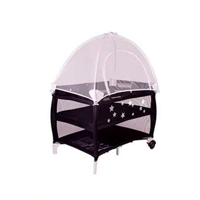 Babyhood Cot Canopy Net Porta Cot White