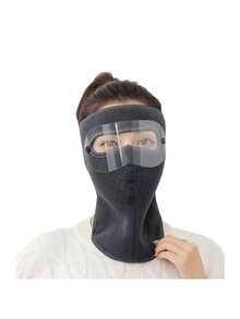 Conjunto de invierno que incluye gafas y máscara facial, a prueba de viento y nieve, transpirable y lavable, pasamontañas, adecuado para actividades al aire libre, ciclismo, esquí, escalada, gran regalo para el Día de San Valentín