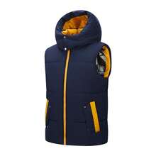Men Vests - Blue - View 7