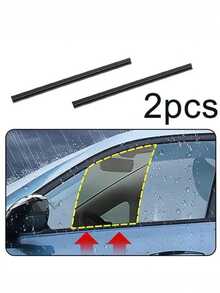 汽车侧窗玻璃雨刷器 多功能除雾雨刷器 超静音通用双刮胶条 汽车侧雨刷器 雨刷片适用于大多数车辆