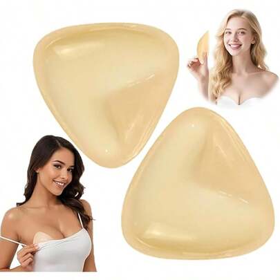 Genérico Sticky Bra Push Up, Sticky Bra Inserts, Double Sided Inserts Push Up BR a, Waterproof Silicone Self Adhesive