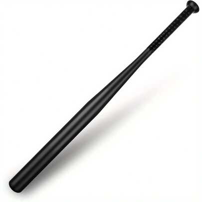 Bate de béisbol de 32 pulgadas con agarre, bate de béisbol de aluminio para béisbol, negro