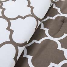 Elegant Comfort All Season Ultra Soft 3pcs Geometric Trellis Comforter Set, Down Alternative Breathable And Comfortable Quilt Luxury Hotel Quality 3 Piece Full/Queen, King/California King And Twin/Twin XL Size Bed Includes 1 Comforter And 2 Pillowcases Bedding Set, Christmas Decorations Gifts, Cozy Winter Styles, Holiday Décor - 灰色 - 查看 4