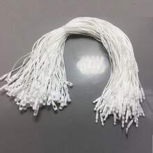 Cordón de etiqueta colgante de poliéster, firmemente cerrado, adecuado para ropa, zapatos, etiquetas de equipaje, etiquetas de regalo, etiquetas de precio y accesorios DIY