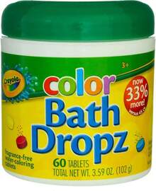 TendenciaCrayola Color Bath Dropz 3.59 Onzas (60 Tabletas) por Juguetes y Niños Calidad Premium - 1 - Ver 9