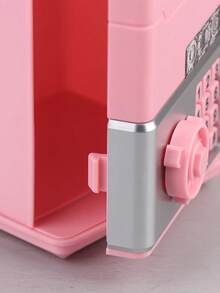 迷你机械密码硬币存钱罐存钱罐桌面装饰，儿童节日礼物 - 彩色 - 查看 7