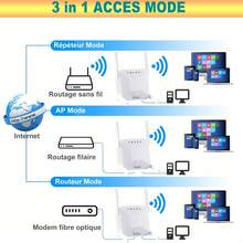 2025 Fastest WiFi Extender, Dual Band 2.4/5.8GHZ WiFi Internet Booster For Home Wireless,WiFi Extender Signal Booster Up To 5000sq. Ft And 52 Devices, WiFi Range Extender, Wireless Internet Repeater, Long Range Amplifier With Ethernet Port, 1-Key Setup, Access Point, Alexa Compatible