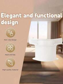 Bộ 4 giá đỡ ga trải giường có khóa, Giá đỡ ga trải giường mới năm 2025, Giá đỡ ga trải giường chịu lực cao, Giá đỡ ga trải giường góc, Dây đai ga trải giường vừa vặn với mọi kích thước nệm - trắng - Xem 7