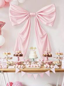 1 cái Nơ khổng lồ treo trang trí Giáng sinh 58x120cm, sự kiện tiệc theo chủ đề, trang trí cửa sổ trưng bày cây thông Noel, ruy băng nơ cỡ lớn thích hợp cho không khí tiệc sinh nhật - Nhiều màu - Xem 9